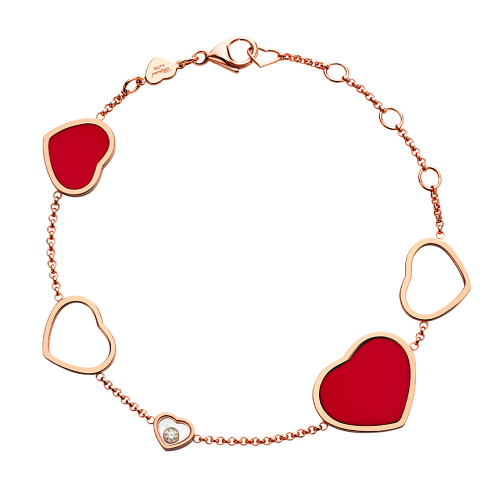 Браслет Chopard Happy Hearts