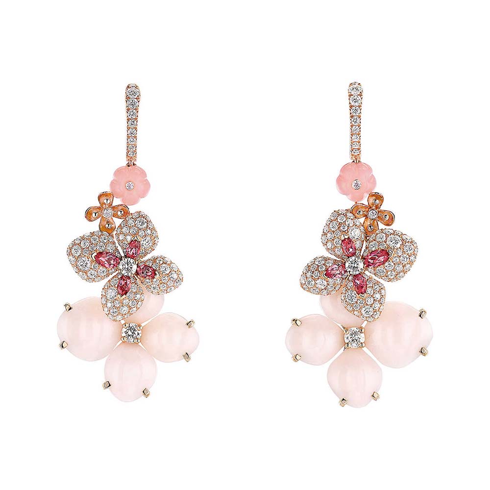 Серьги Chaumet Hortensia с бриллиантами
