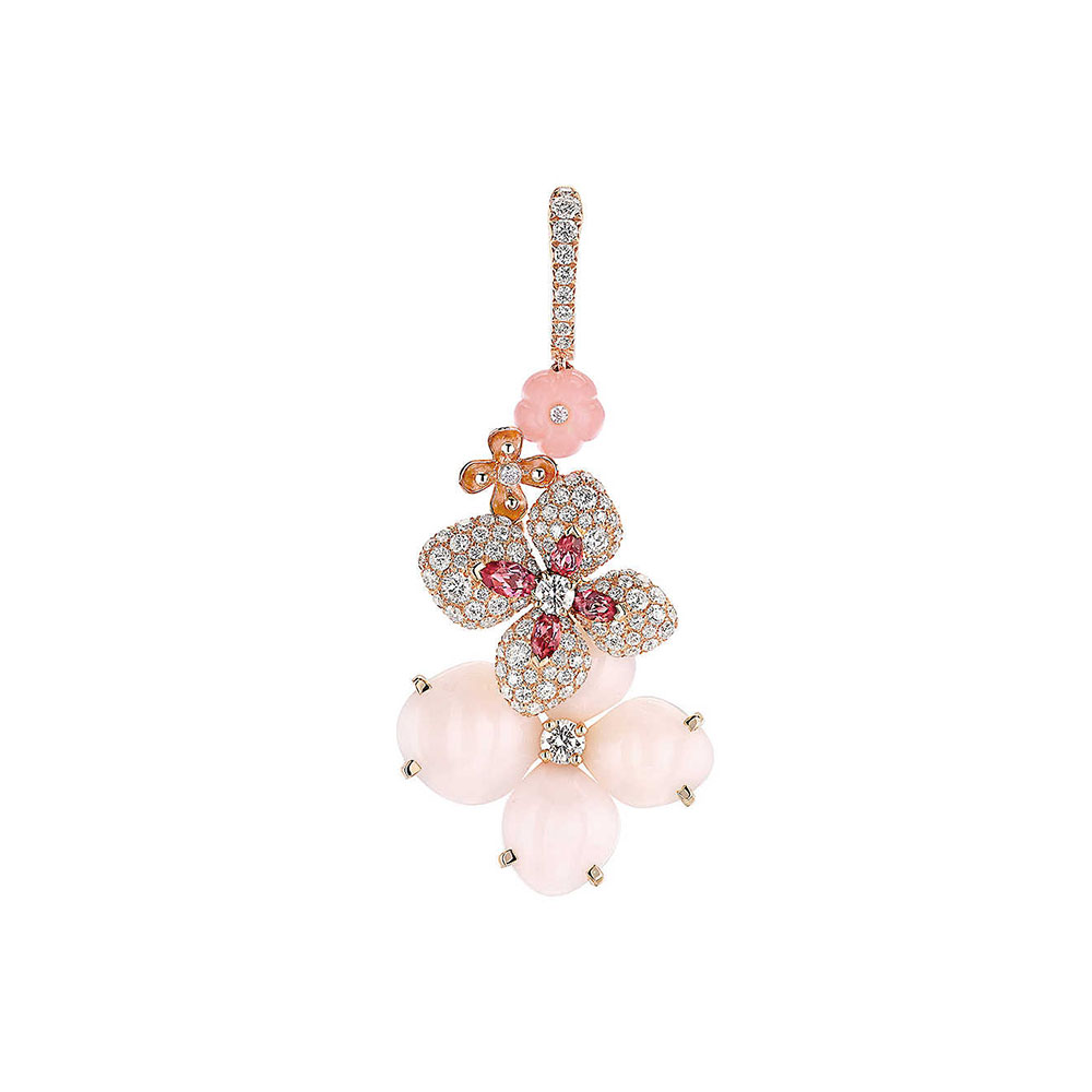 Серьги Chaumet Hortensia с бриллиантами