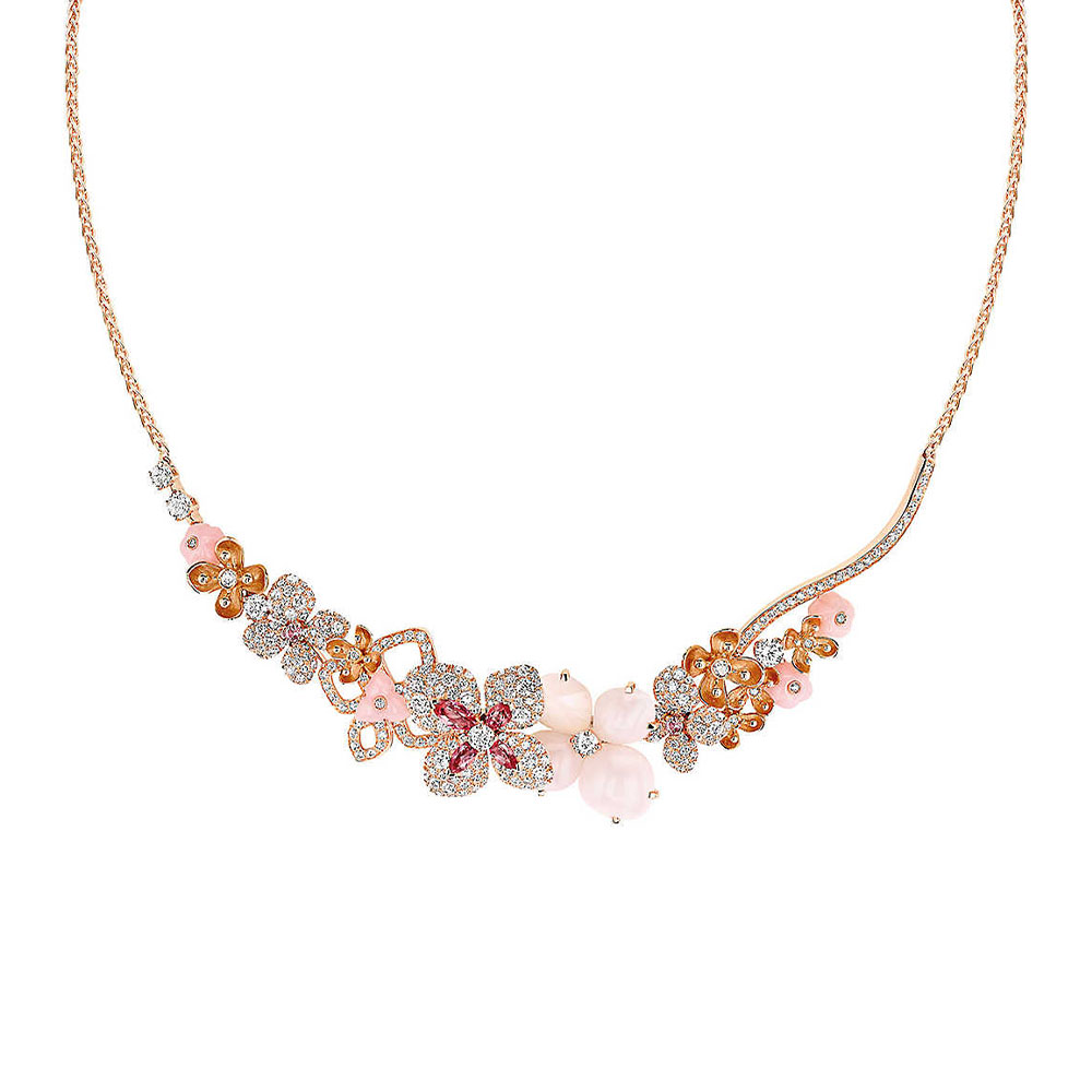 Колье Chaumet Hortensia с бриллиантами