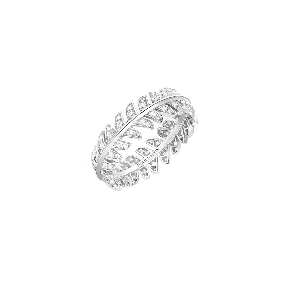 Кольцо Boucheron Plume de Paon Обручальное
