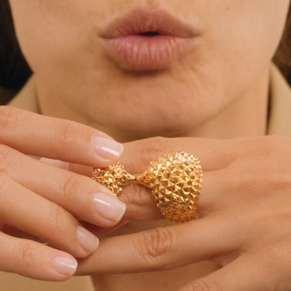 Кольцо Boucheron Animaux Hans The Hedgehog