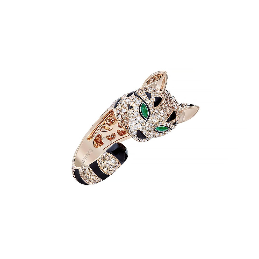 Кольцо Boucheron Animaux, the Leopard Cat
