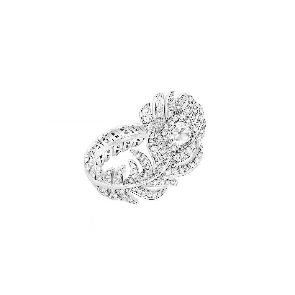 Кольцо Boucheron Plume de Paon