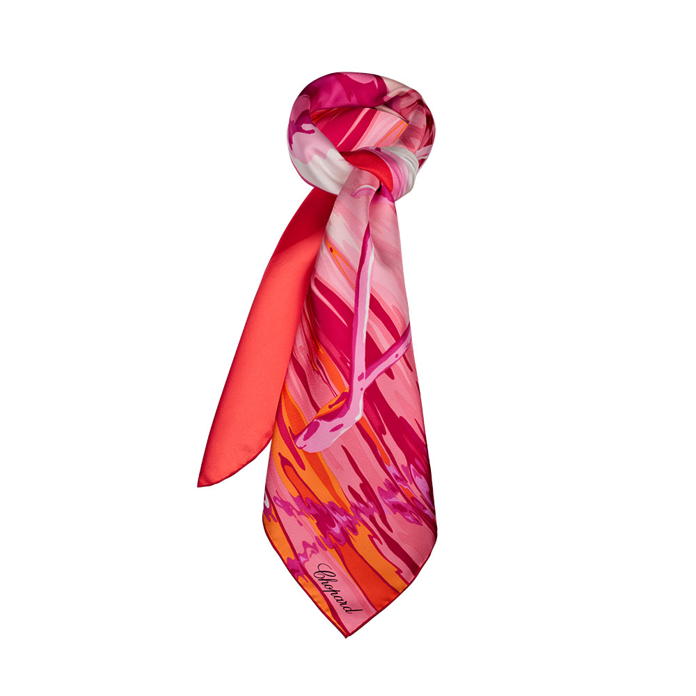 Платок Chopard Flamingo
