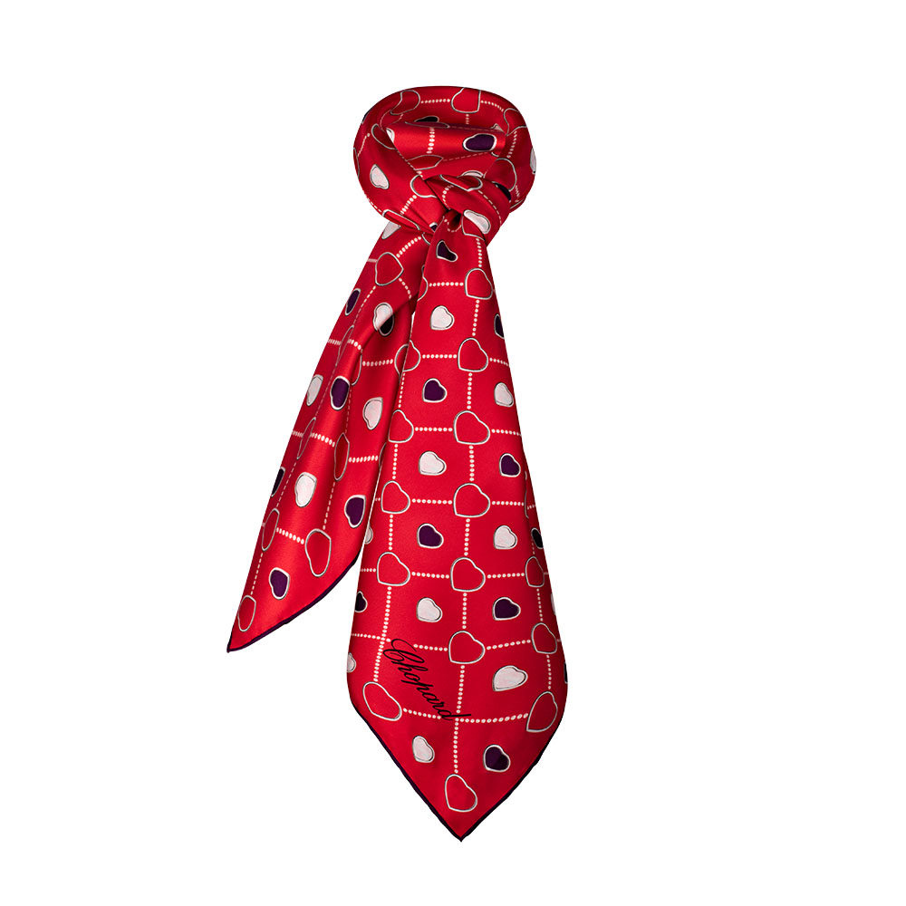 Scarf Chopard Happy Hearts