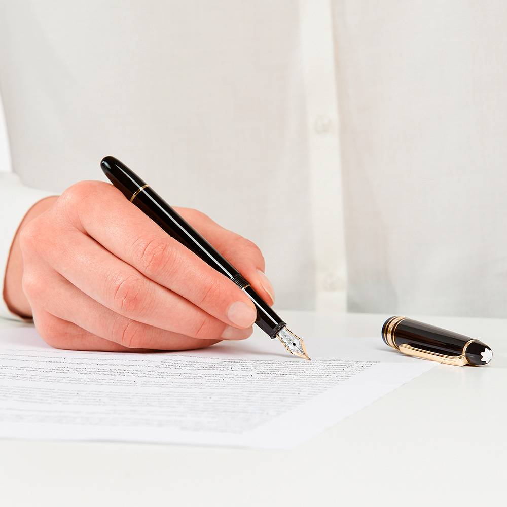 Fountain Pen Montblanc Meisterstück Gold-Coated Classique, M