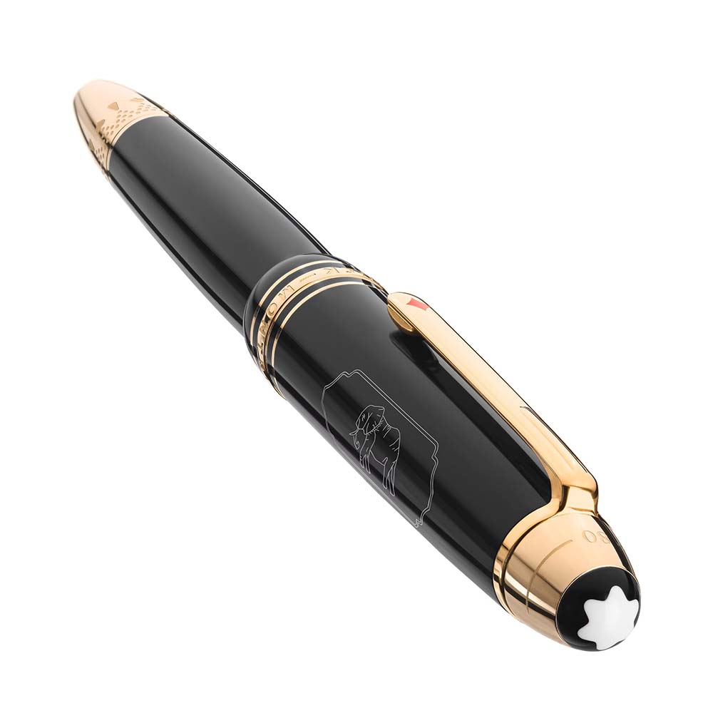 Fountain Pen Montblanc Meisterstück Around the World in 80 Days, F