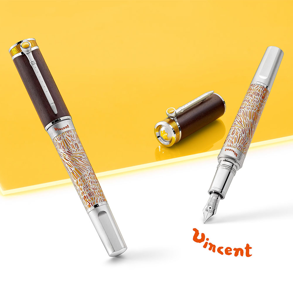 Перьевая ручка Montblanc Masters of Art Homage to Vincent van Gogh, F